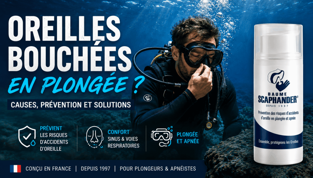 oreilles bouchées plongée